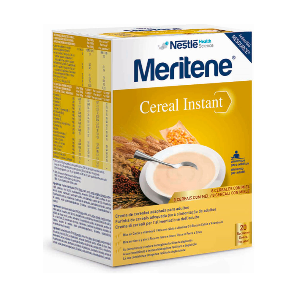 Meritene Cereal 8 Cereales con Miel 600 gr