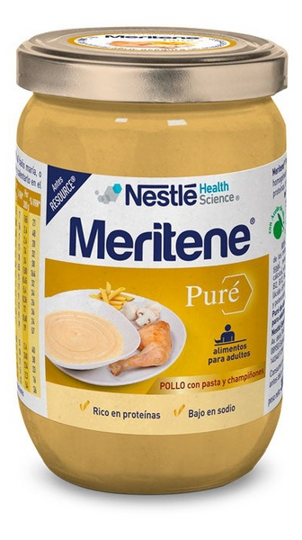 Meritene Resource Puré Pollo con Pasta y Champiñones 300 gr