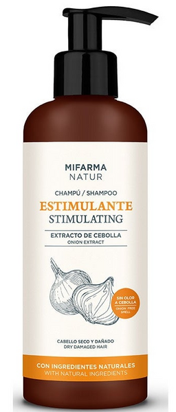 Mifarma Natur Champú Estimulante con Extracto de Cebolla 250 ml