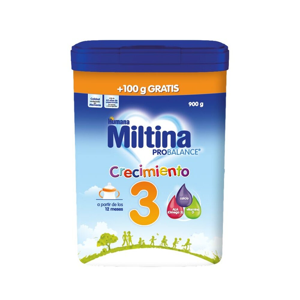 Miltina 3 Probalance Leche de Continuación +12 meses 900g