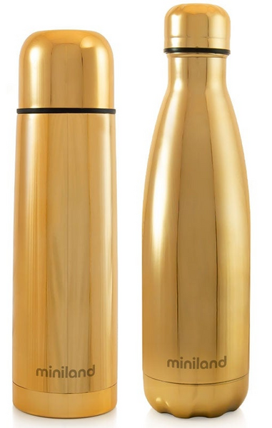 Miniland MyBabyAndMe Oro Termo + Botella Térmica 500 ml