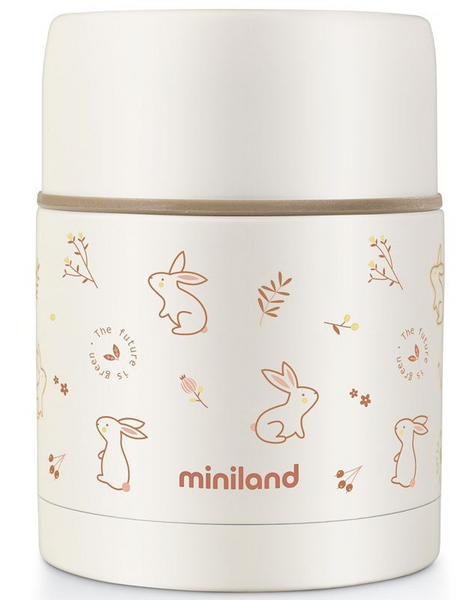 Miniland Nature Food Thermos Bunny