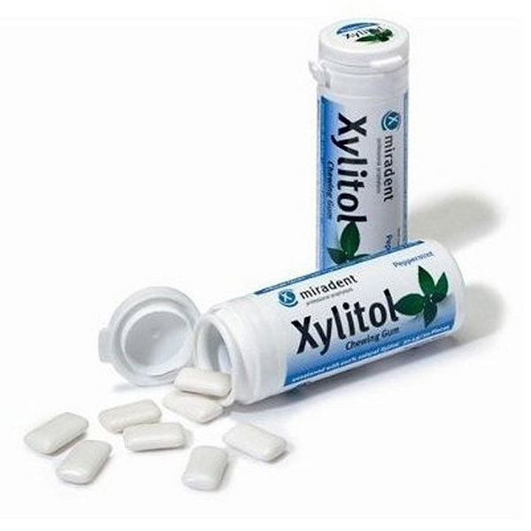 Miradent Xylitol Chicle Menta 30 Uds