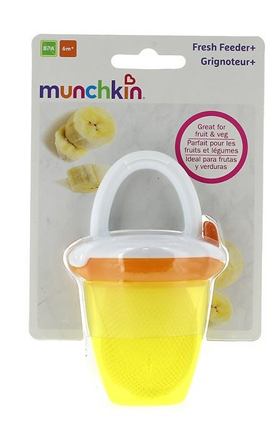 Munchkin Alimentador Alimentos Frescos Deluxe Amarillo
