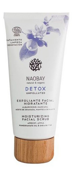 Naobay Exfoliante Facial Hidratante Detox Cosmos 100 ml