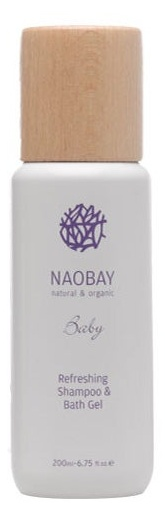 Naobay Gel de Baño y Champu Baby 200 ml