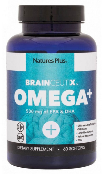 Nature's Plus Brainceutix Omega+ 60 Perlas