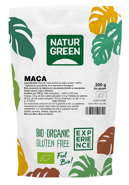 NaturGreen Experience Maca Doypack 200 gr
