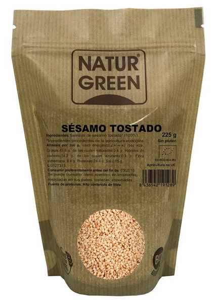 Naturgreen Sésamo Tostado Bio 225 gr