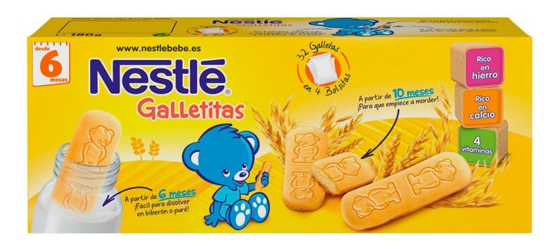 Nestle Galletitas +6m 180 gr