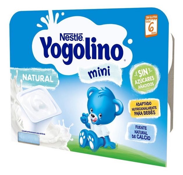 Nestle Yogolino Mini Natural +6m 6x60 gr