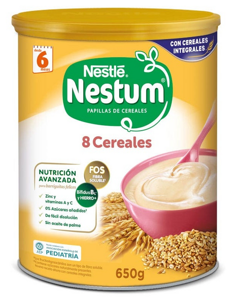 Nestum Expert 8 Cereales 6m+ 650gr