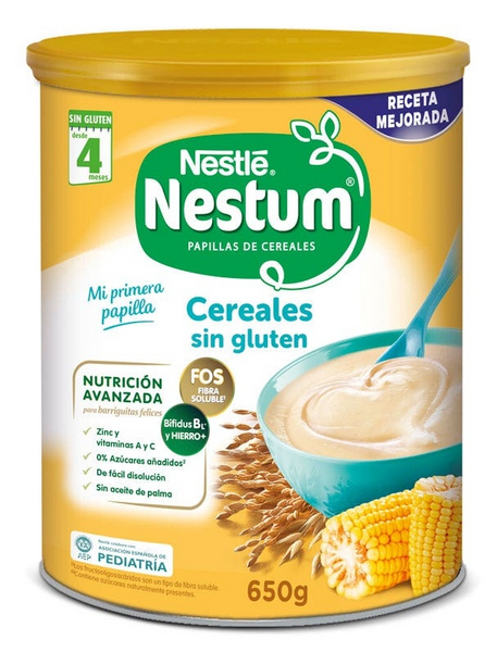 Nestum Expert Cereales Sin Gluten 4m+ 650 gr