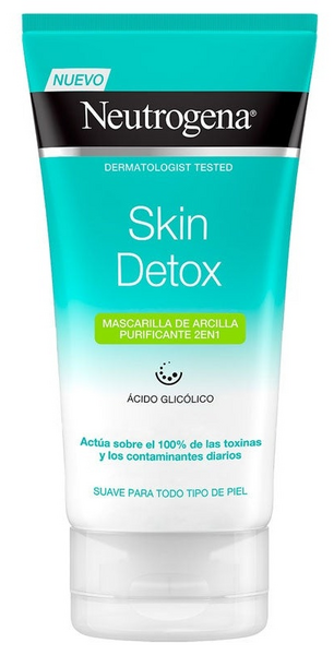 Neutrógena Skin Detox Mascarilla Arcilla 150 ml