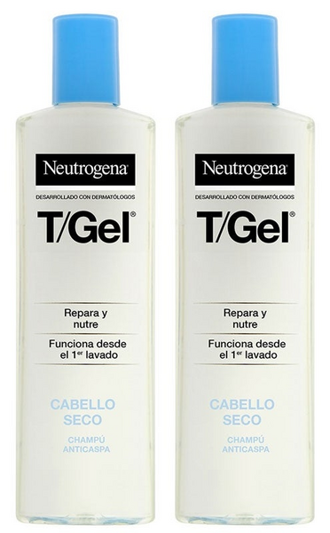 Neutrógena T/Gel Champú Cabello Normal Seco 2x250ml