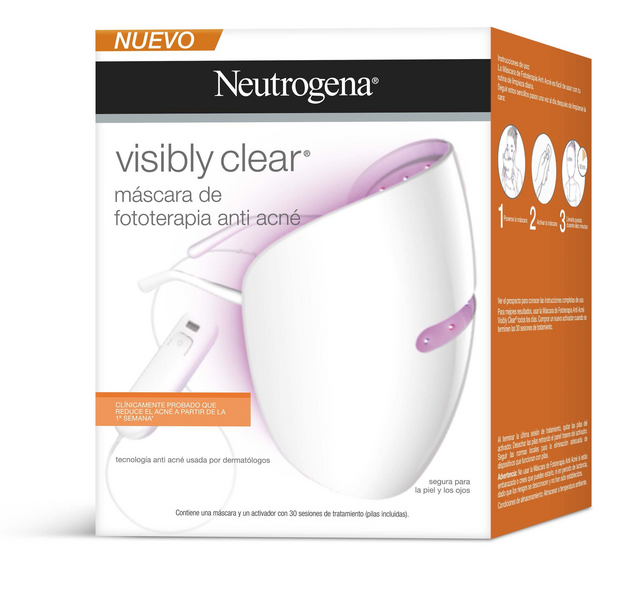Neutrogena Visibly Clear Máscara de Fototerapia Antiacné