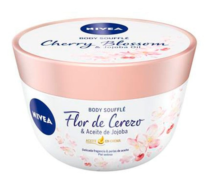 Nivea Aceite en Crema Body Soufflé Flor de Cerezo 200 ml