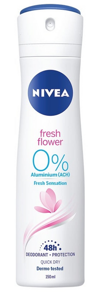 Nivea Fresh Flower Desodorante Spray Sin Aluminio 150 ml