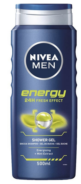 Nivea Men Gel de Ducha 2 en 1 Energy 500 ml