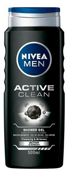 Nivea Men Gel de Ducha Active Clean 500 ml