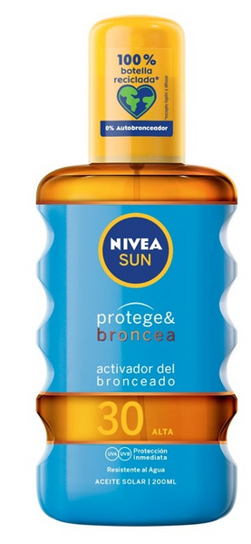 Nivea Nivea Sun Aceite Solar Activador del Bronceado SPF30 200 ml