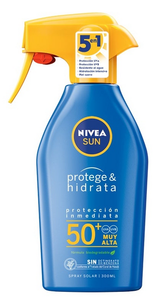 Nivea Sun Spray Solar Hidratante SPF50+ 270 ml