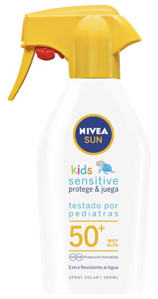 Nivea Sun Spray Solar Niños Sensitive Protege y Juega SPF50+ 270 ml