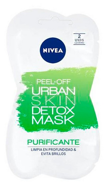 Nivea Urban Mascarilla Detox Peel Off Skin 10 ml