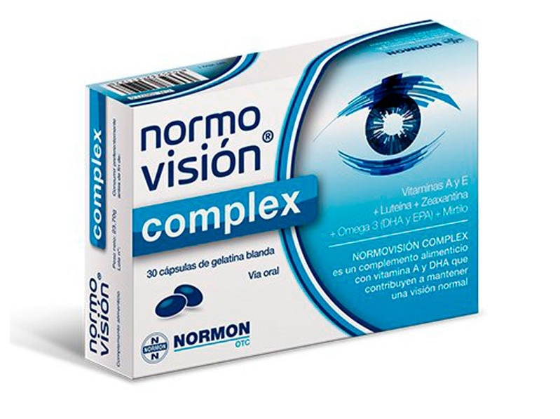 Normon Normovision Complex 30 Cápsulas