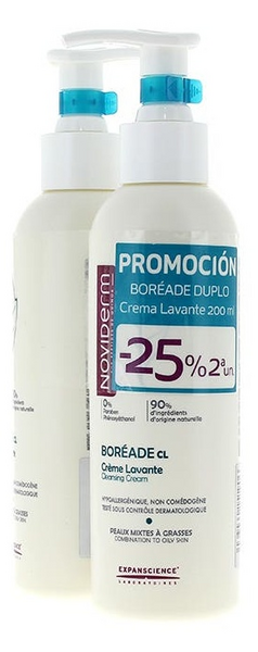 Noviderm Boreade CL Crema Lavante 2x200 ml
