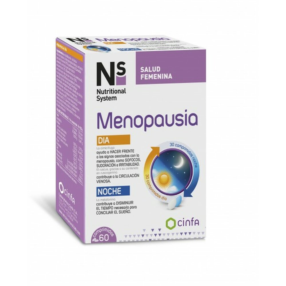 Ns Menopausia Día y noche 60 comprimidos