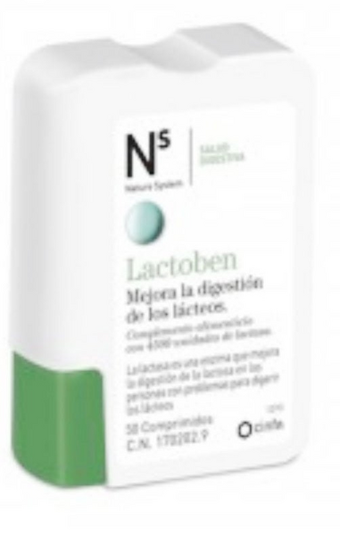 N+S Nature System Ns Lactoben 50 comprimidos