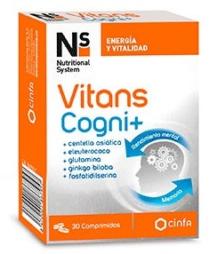 N+S Nature System Vitans Cogni+ Ns 30 comprimidos
