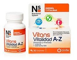 N+S Nature System Vitans Vitalidad A-Z 100 comprimidos
