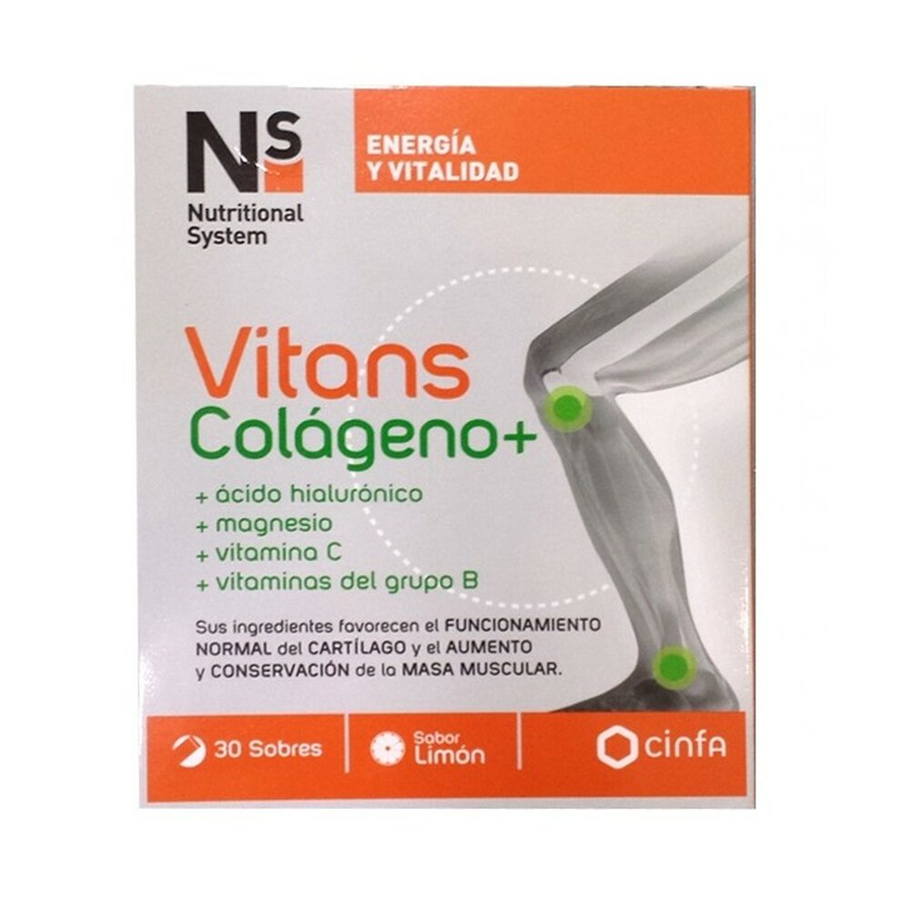 Ns Vitans colágeno+ 30 sobres