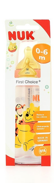 Nuk First Choice Biberon Disney 0-6 meses Naranja 300 ml
