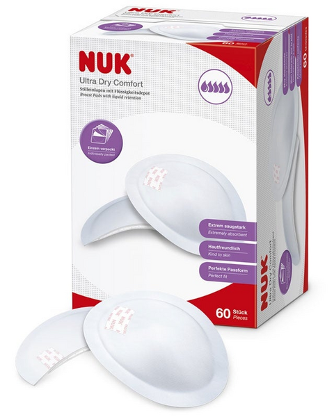 Nuk Ultra Dry Comfort Discos Lactancia Protectores 60 uds
