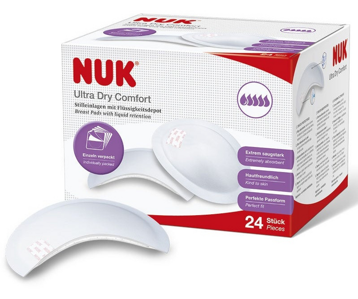 Nuk Ultra Dry Discos Lactancia Protectores 24 uds