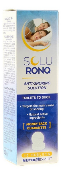 Nutri Expert Soluronq anti-ronquidos 15 tabletas