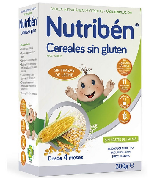 Nutribén Cereales Sin Gluten 300 gr