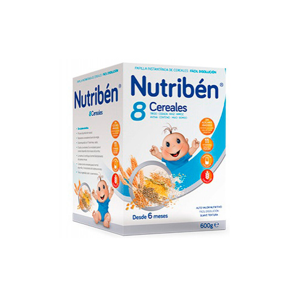 Nutribén Papilla 8 cereales 600 g