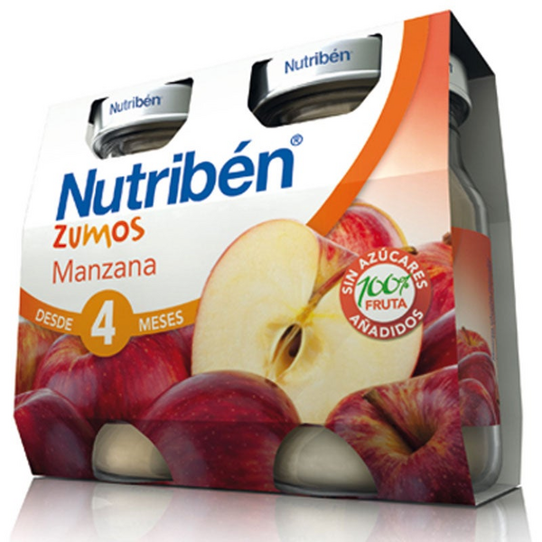 Nutribén Zumo De Manzana 2x130 ml