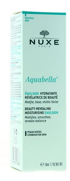 Nuxe Aquabella Emulsión Matificante Reveladora de Belleza Pieles Mixtas 50 ml