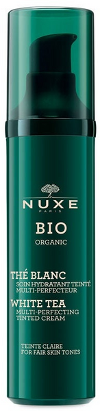 Nuxe Bio Tratamiento Hidratante Color Multi-Perfección Té Blanco Tono Claro 50 ml