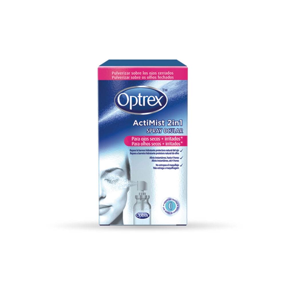 Optrex Actimist Spray 2 En 1 Ojos Secos e Irritados 10 ml