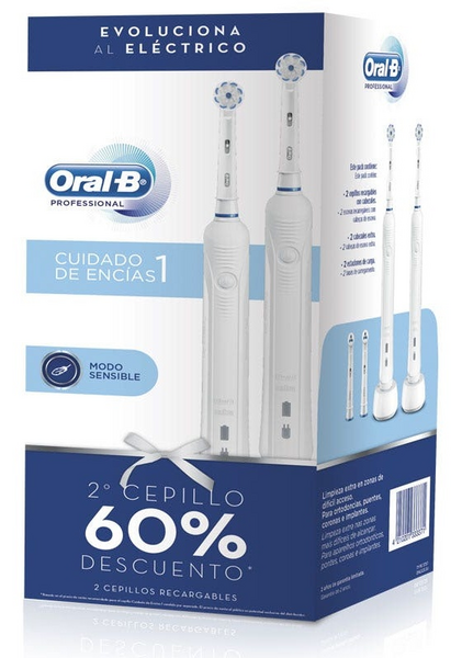 Oral-B 2x Cepillo Recargable PRO 1