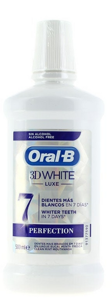 Oral-B 3D White Colutorio Luxe Perfection 500 ml