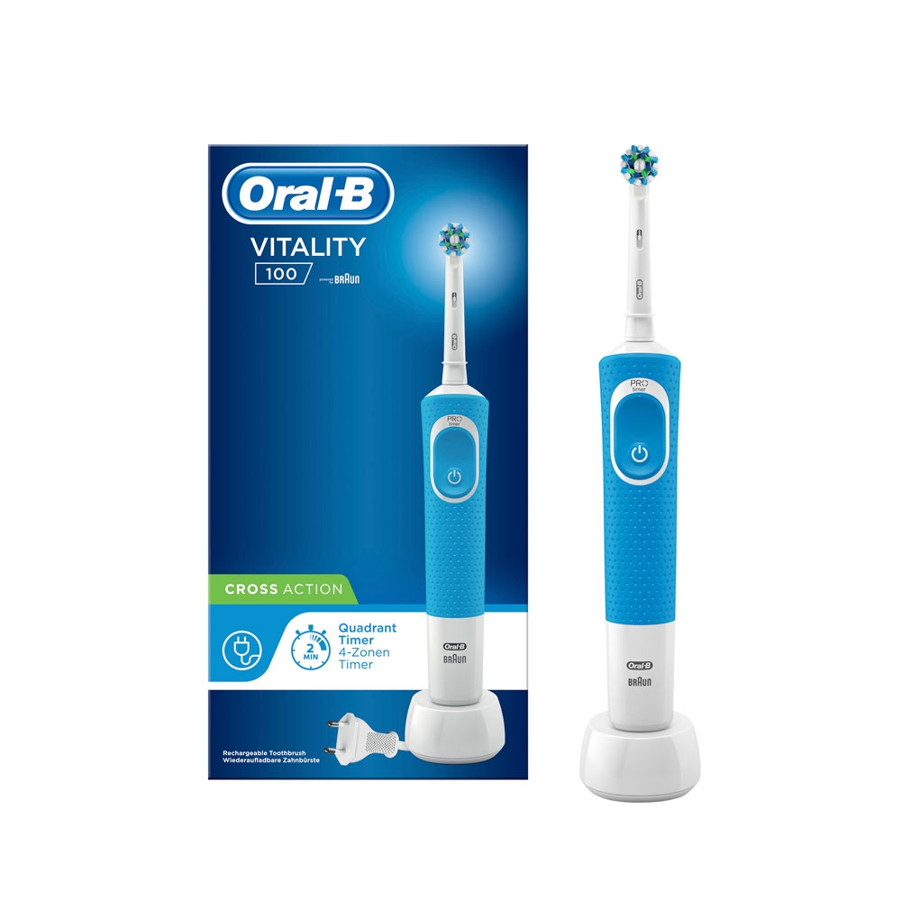 Oral-B Cepillo Eléctrico Azul VITALITY CROSS ACTION