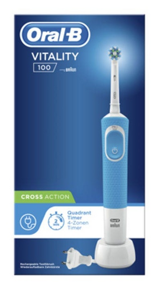 Oral-B Cepillo Eléctrico Oral-B Vitality 100 Cross Action Azul