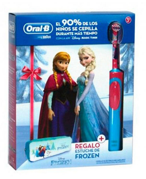Oral-B Cepillo Eléctrico Vitality Kids Frozen +3 Años + Estuche Viaje